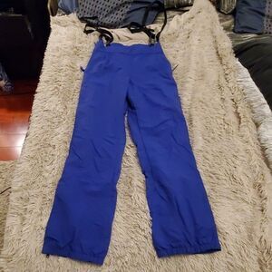 Purple suspender Patagonia pants size 12